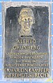 Gedenktafel für Alfred Grünberg