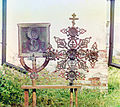Sunak hacı ve başkalaşım Kilisesi ikonaları. Pidma. 1909