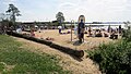 Strandszene am Dümmer bei Hüde im Frühsommer 2019