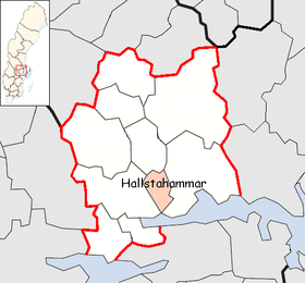 Localisation de Hallstahammar