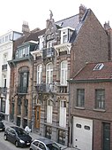 Houses of Mme Spaak, rue Saint-Quentin/Sint-Quintensstraat 30–32, Brussels (1899)