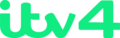 The current ITV4 logo, used since 15 November 2022.