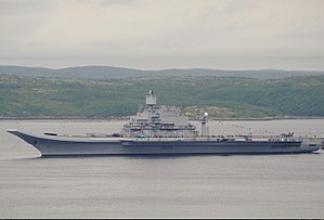 Indian aircraft carrier INS Vikramaditya, former Gorshkov