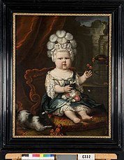 Retrato de un niño, posiblemente Maria Margaretha Hoynck van Papendrecht (1688-1692), 1689 Cultural Heritage Agency of the Netherlands Art Collection