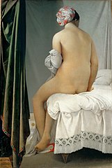 Ingres, La Baigneuse Valpinçon (1808).