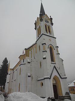 Farní kostel Proměnění Páně v Josefově Dole