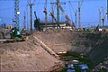 Стройплощадка АЭС 5 апреля 1976 года