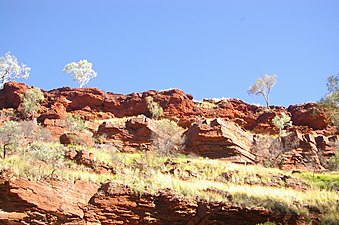 Gorge dans le parc national de Karijini en avril 2017.