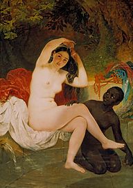 Bathsheba, 1832, Tretyakov Gallery