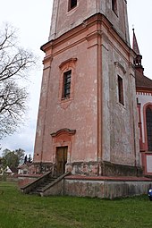 Kostel sv. Jakuba v Nepomuku, věž