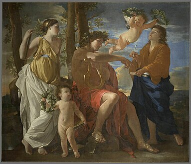 L'Inspiration du poète Nicolas Poussin(1629-1630)