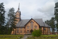 Kirkko heinäkuussa 2012