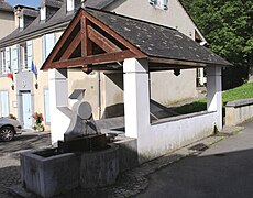 Le lavoir de la mairie.