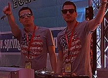 Lyonbrotherz (Daniel Rolletschek (right), Keven Brüffer (left) at Spring Break Europe 2016