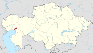 Lage in Kasachstan