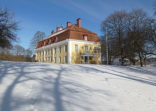 Malmsjö gårds huvudbyggnad.