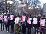 Manifestación por asesinato de Marielle Franco