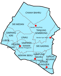 Lubok in Batu Pahat District