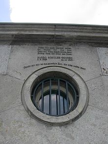 Memorial to Harro Schulze-Boysen, Niederkirchnerstrasse, Berlin Memorial to Harro Schulze-Boysen.JPG