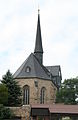 Kirche mit Ausstattung, sowie Kirchhof mit Einfriedung und Pastorengräbern