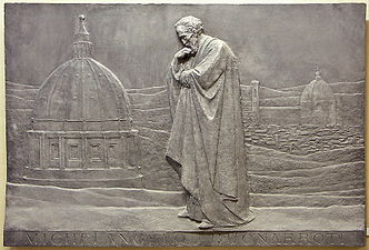 Микеланджело, 2003 год, бронза.
