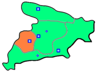 Şehristanın eyalet içindeki konumu