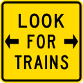 (PW-59) Look both ways for trains before crossing