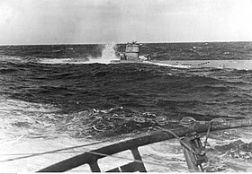 Німецькі підводні човни типу VII у відкритому морі. Атлантичний океан. Вересень 1942
