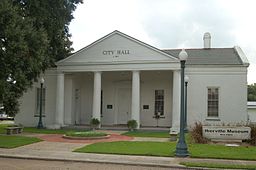 Iberville Museum, ursprungligen domstolsbyggnad, Plaquemines tidigare stadshus.