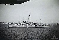 HMS Orion in 1940