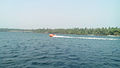Boating at Paravur Lake - A regular scene from Paravur Thekkumbhagam