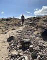 Trail up to the top of Black Volcano in Petroglyph National Monument