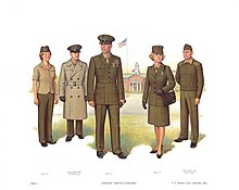 Officers Plate I, Officers' Service Uniforms - U.S. Marine Corps Uniforms 1983 (1984), by Donna J. Neary.jpg