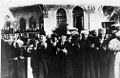 Mustafa Kamal Atatürk və tərəfdarları TBMM-nin açılışında