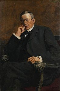 "Portrait of William Rolleston", circa 1903 (Te Papa, Wellington)