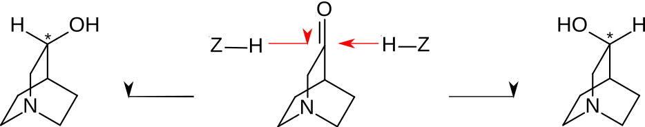 Reduktion von 3-Chinuclidinon zu den enantiomeren 3-Chinuclidinolen