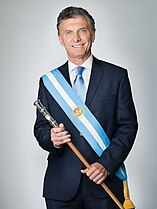 Mauricio Macri (2015-2019) 8 de febreiro de 1959 (65 anos)