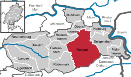 Rodgau – Mappa