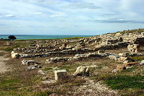 Ruins of a residential quarter - Heraclea Minoa - Italy 2015.JPG