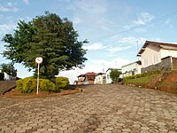 Straat in São Vicente de Minas