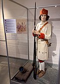 Soldat i Bergenhusiske infanteriregiment 1709 Foto: Bergenhus Festningsmuseum, 2021