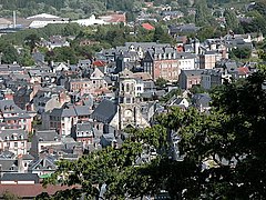 Saint-Léonard vue du Mont-Joli.