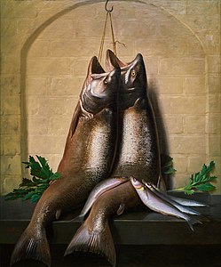Salmon Trout and Smelt, 1873, San Francisco De Young Museum