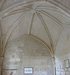Salle capitulaire de l'abbaye.