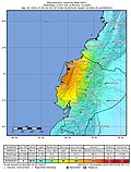 sismo no Equador em 2016