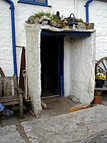 Historic porch and door