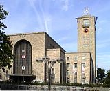 Главный вокзал Штутгарта, 1914—1922, архитектор Пауль Бонатц