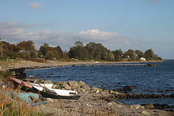 The coastline at Svarte