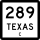 Business State Highway 289-C marker