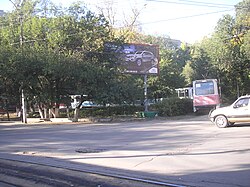 Трамвайное кольцо около Детского парка